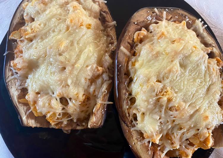 Berenjenas rellenas de Heura