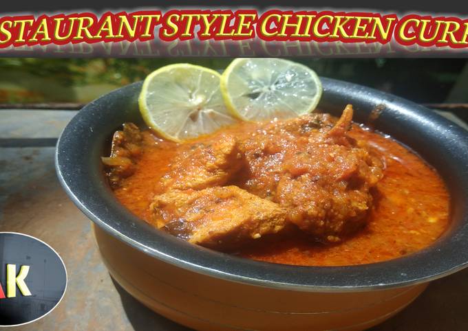 Step-by-Step Guide to Prepare Ultimate Restaurant Style Chicken Curry