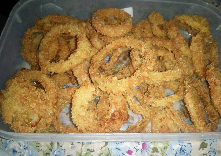  Resep  Onion Ring Crispy  tahan  lama  oleh Indah Septi Cookpad