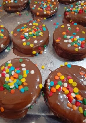 Una foto de Alfajores caseros 🍫