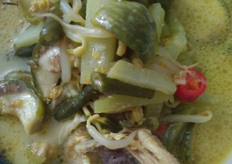 Sayur lodeh terong gelatik