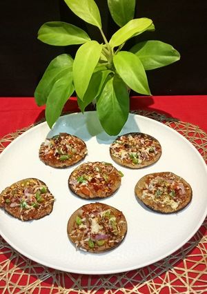 A picture of Healthy Bajra Millets Pizza.