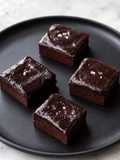 Fudgy cokelat tanpa di panggang dan bebas gluten