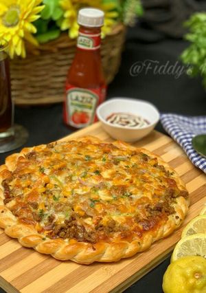 A picture of Russian pizza 1.