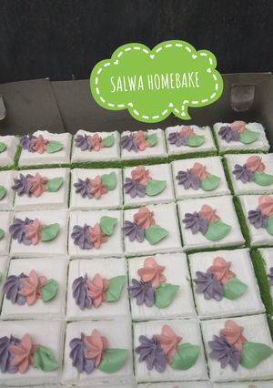 Foto resep Brownies pandan