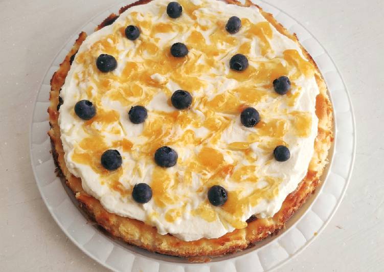 Steps to Make Award-winning Tarta de queso (con horno)