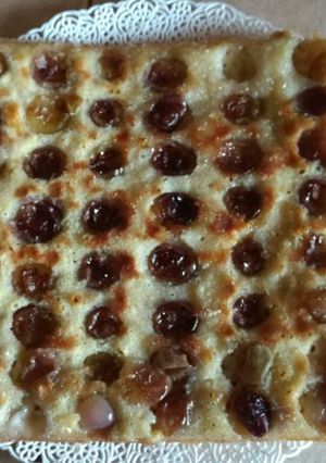 Una foto de Tarta de uvas