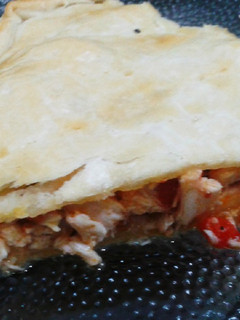 Una foto de Tarta de pollo (reciclado de pechuga)