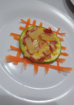 Una foto de Pizza de calabaza