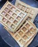 Waffles de avena