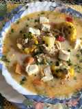Chupe de pollo criollo