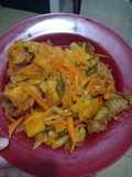 Gurami goreng tepung asam manis
