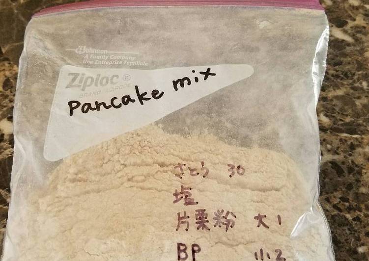 Steps to Prepare Super Quick Homemade Whole Wheat Pancake Mix