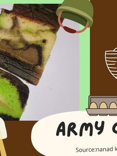 Foto resep Resep army cake