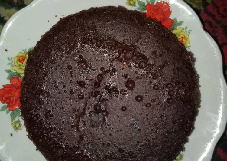 Brownies rice cooker simpel tanpa mixer cemilan keluarga ala mama Rasyid