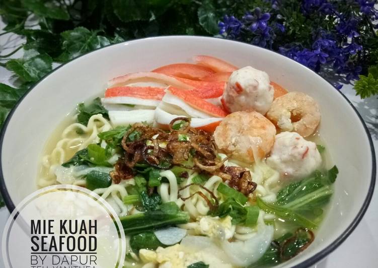 Cara Menyiapkan Mie Kuah Seafood Pr Anekamiekuah Mudah Banget Resep Masakanku