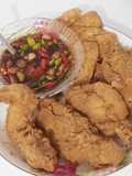 Ayam pop vs tempe goreng