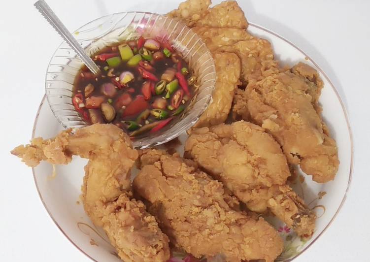 Resep Ayam pop vs tempe goreng, Menggugah Selera