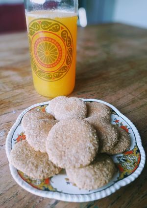 Una foto de Galletas de avena, manteca de maní y miel