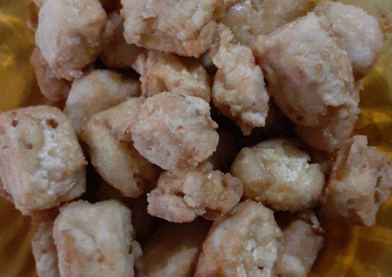 Tahu ungkep crispy