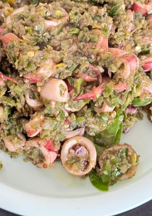 Foto resep Cumi cabe hijau
