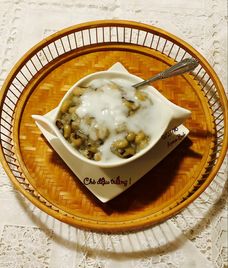 chè đậu trắng nước cốt dừa