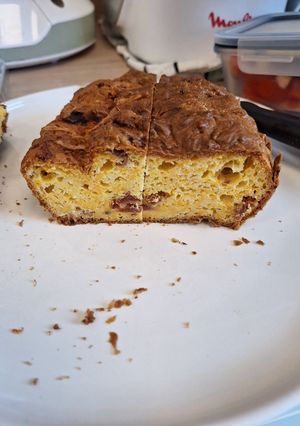 Une photo de Cake carotte curry
