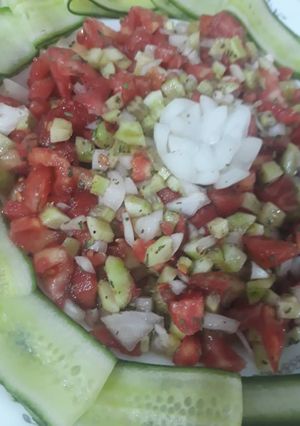 عکسی از دستور سالاد شیرازی ۲