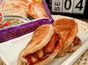 Gambar Roti Canai Wrap (Tortilla Wrap Malas ala Hot n Roll)