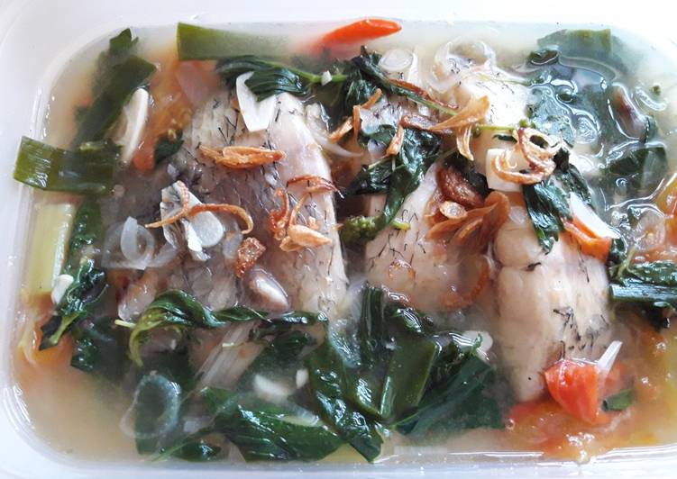 Resep Sup Ikan Gurame (cemplang-cemplung) Enak