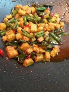 Foto resep Oseng Tempe Kacang Panjang Pedas Manis