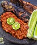 Ikan Tongkol Bakar Sambal Kenari (khas Maluku)