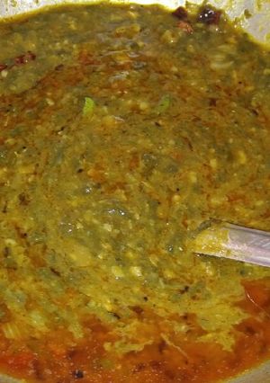 A picture of Dal Palak(Vidharbh Special).