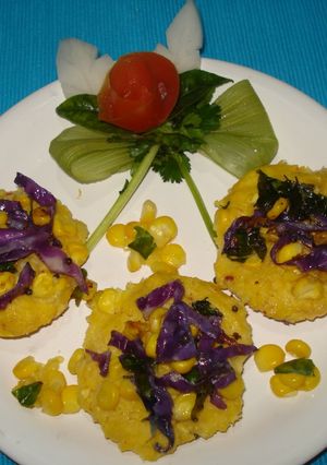 A picture of #Makai idli-#myestorybox2  ingredients-corn.