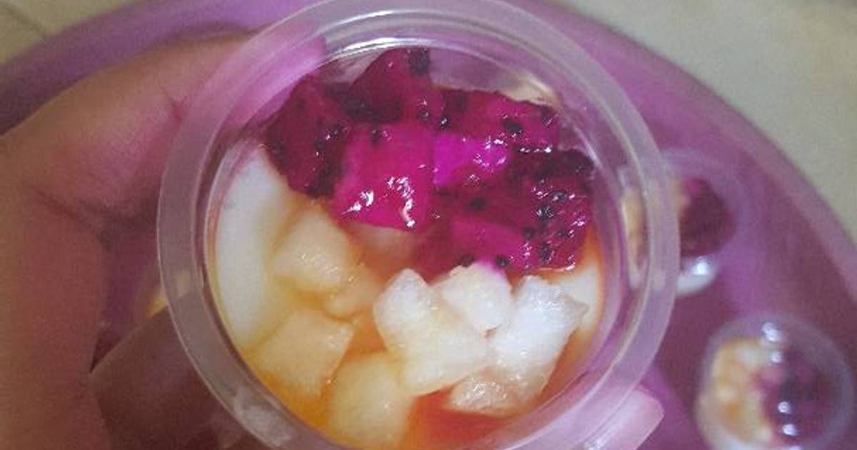 100 resep  puding  susu topping  buah  enak dan sederhana 