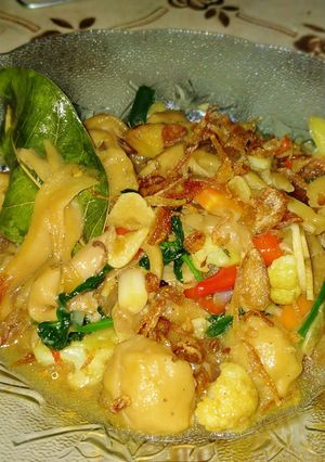Foto resep Tumis jamur sayur bakso