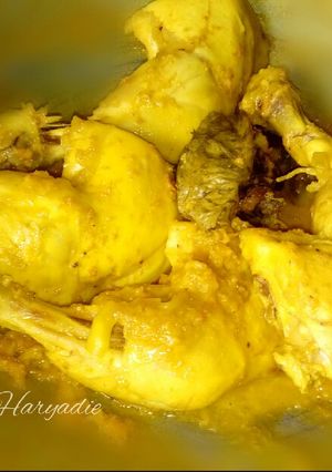 Foto resep Ayam Ungkep Bumbu Kuning