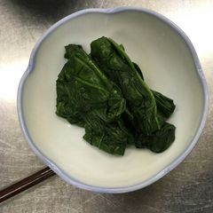 A picture of Boiled Spinach.