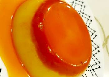 Fresh, Make Recipe Caramel custard Delicious Nutritious