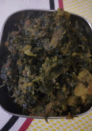 A picture of Methi veg.