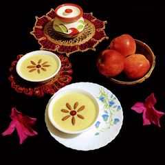A picture of Apple Kheer.