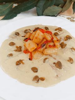 Una foto de Vitel Toné Vegano