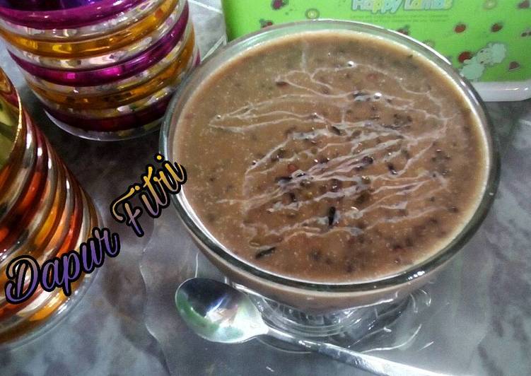 Bubur Ketan Hitam dan Kacang hijau