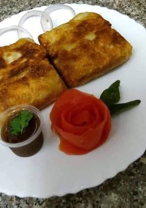 A picture of Arabi Paratha.