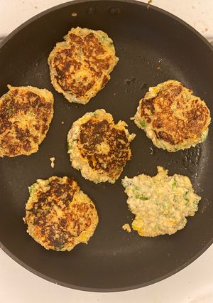 A picture of Dahi ke kabab (veg).