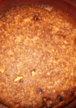 Una foto de Tortilla de avena y manzana