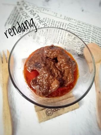 Langkah Gampang Membikin Resep Rendang daging bumbu instan yang Lezat Sekali Anti Ribet, Mantap