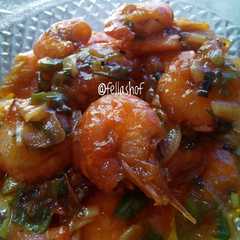 รูปของ Udang asam manis simpel
