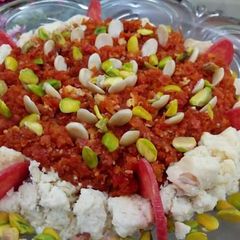 A picture of Gajar ka halwa.