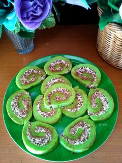 Foto resep Bolu gulung pandan